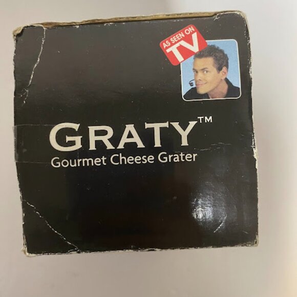 Graty Gourmet Cheese Grater 'As Seen On TV' Rotary Shredder with Blades - Picture 7 of 9